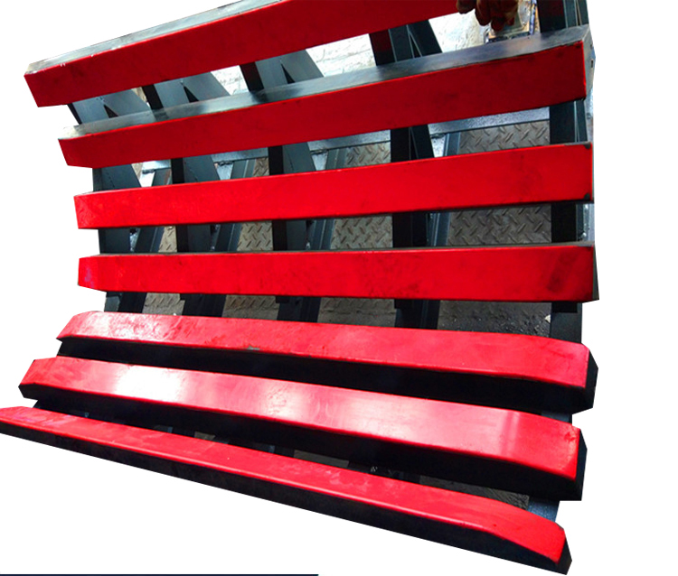 Coal Mining Conveyor Belt UHMWPE and Rubber impact bar 