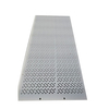 Polyethylene (PE) and Polypropylene (PP) perforated plastic sheets with punching holes 