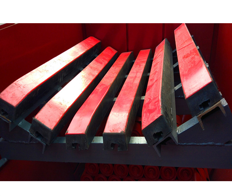 Coal Mining Conveyor Belt UHMWPE and Rubber impact bar 