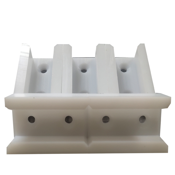 Customized UHMWPE slider wear block for machine parts 