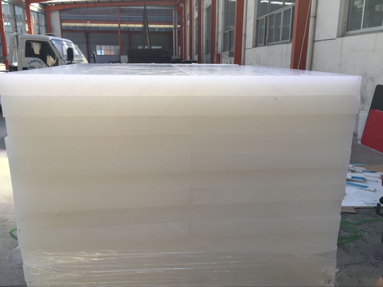 hard and rigid Polypropylene PP sheets for leather cutting 