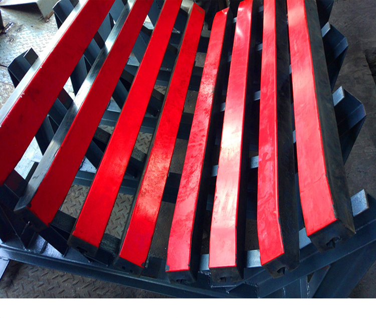 Coal Mining Conveyor Belt UHMWPE and Rubber impact bar 