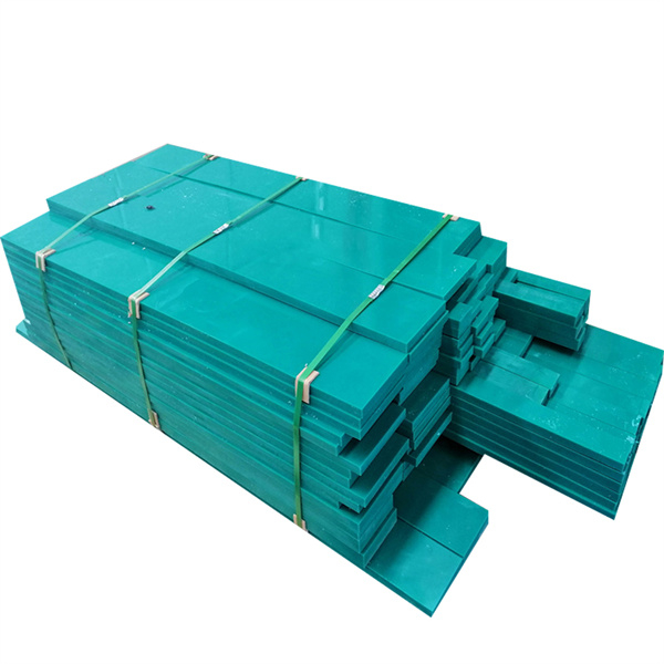 Green color plastic UHMWPE strips 