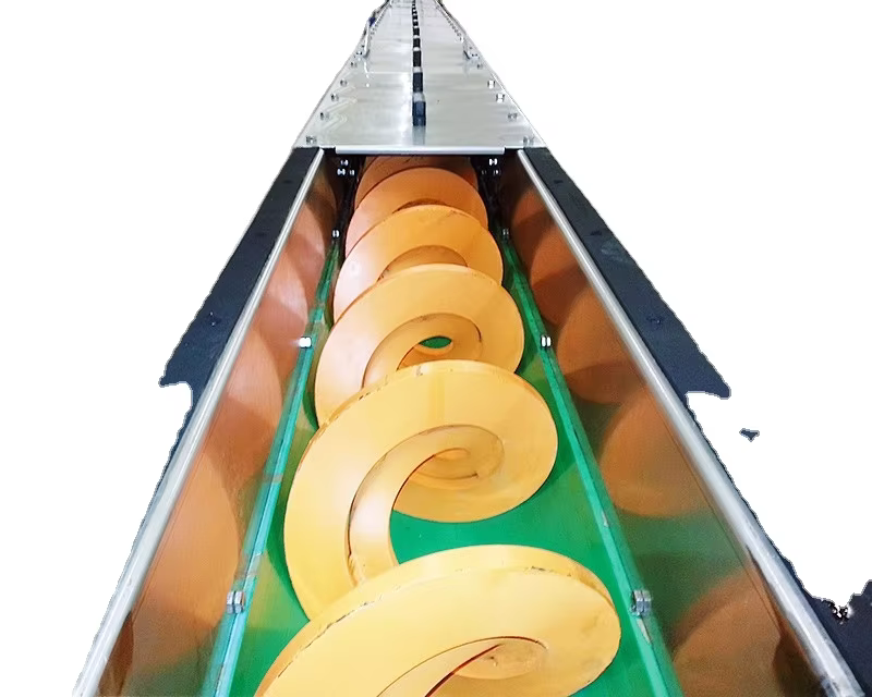 UHMWPE U Type shaftless screw conveyor liner plate 