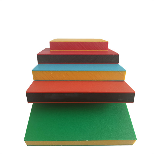 playground equipment HDPE dual color sandwich sheets 