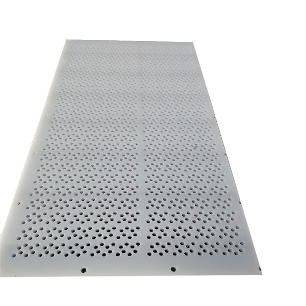 Polyethylene (PE) and Polypropylene (PP) perforated plastic sheets with punching holes 