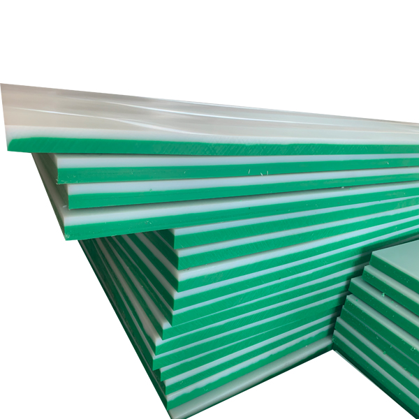 Wear Resisting UHMWPE material liner sheet with Bi-color 