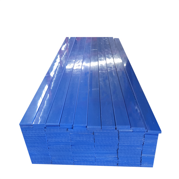 PE 1000 high wear blue color UHMWPE chain guide strips 