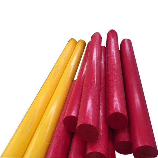 plastic extruded PE and PP round bar rod 