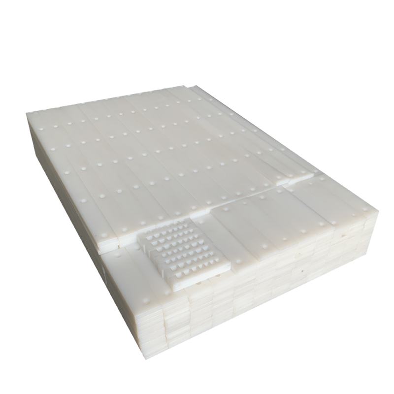 Iregular Shape UHMW-PE cushion slide block for Industry equipment
