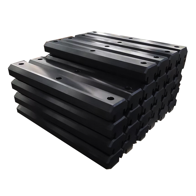 Customized size UHMWPE plastic railway and track way sleeper 