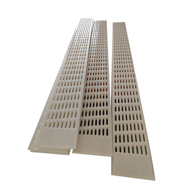 Punching perforated customized UHMWPE HDPE plate 