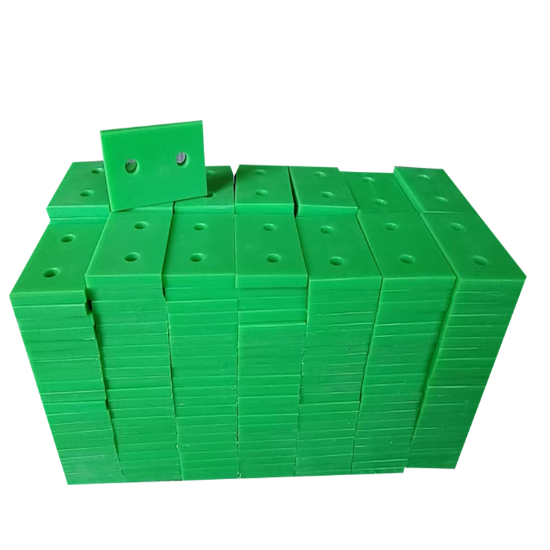 Wear Resistance UHMWPE material Cushion Block Green color 