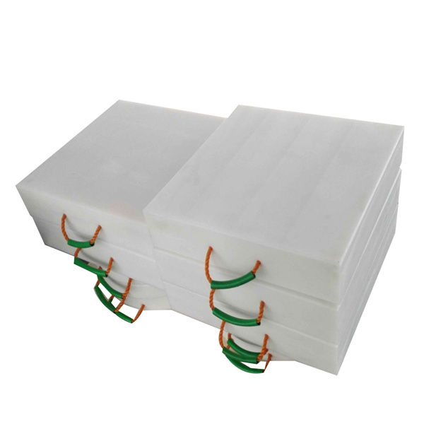 UHMWPE outrigger pads for crane 