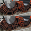 Double color U type bending coalbin UHMWPE liner 