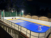 Synthetic Ice Rink Fence Dek Panel Arena Hockey Wall Sheet 
