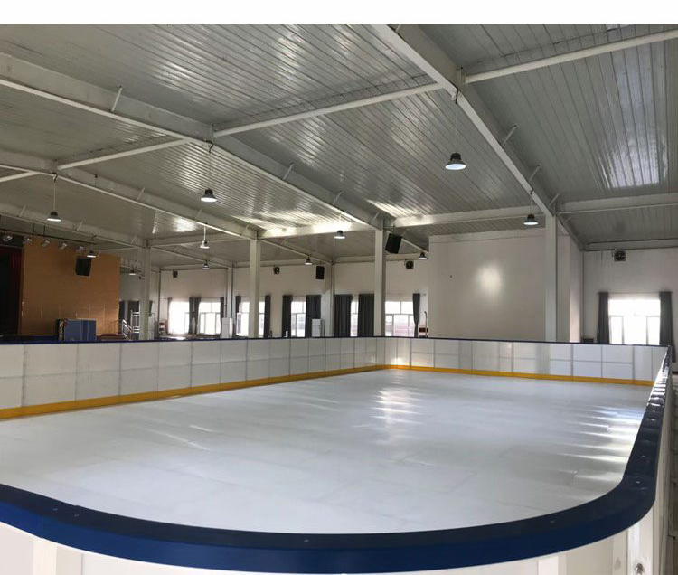 Synthetic Ice Rink Fence Dek Panel Arena Hockey Wall Sheet 