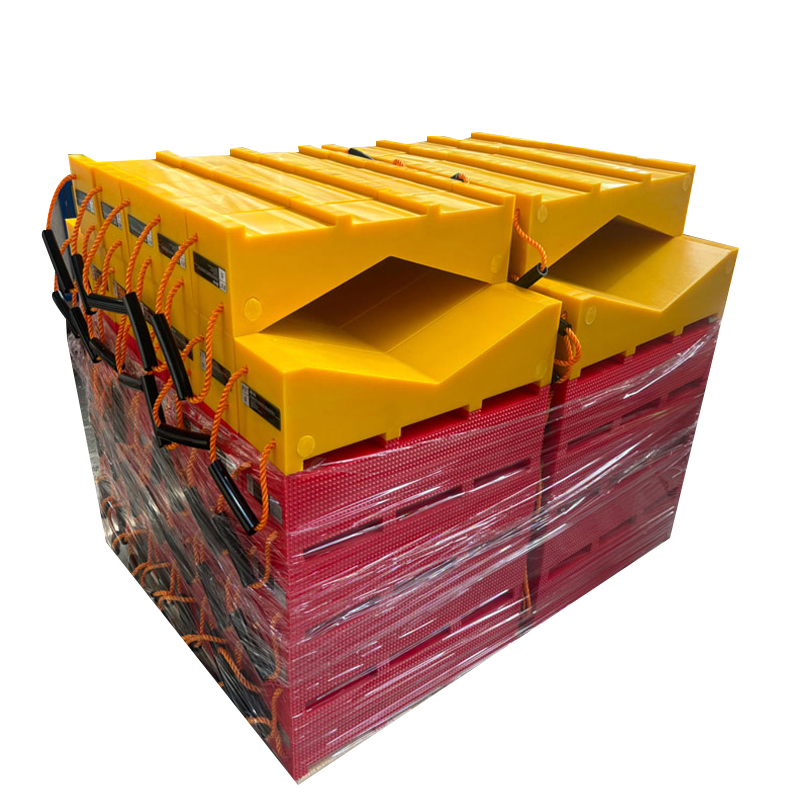 UHMWPE STACK CRIBBING BLOCKS FOR SUPPORTING HEAVY EQUIPMENT 