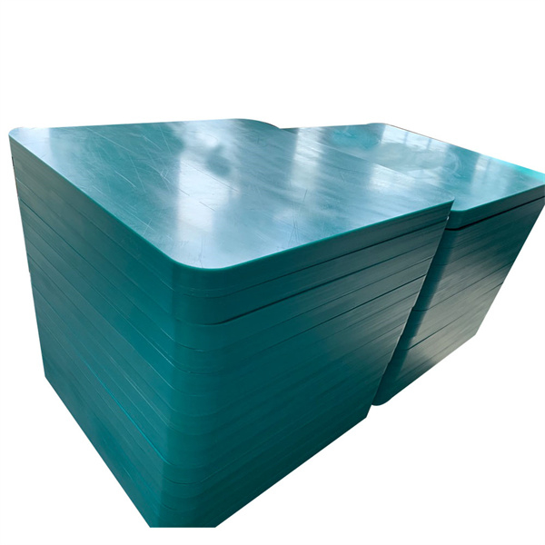 Virgin durable UHMWPE crane foot safe support pads 