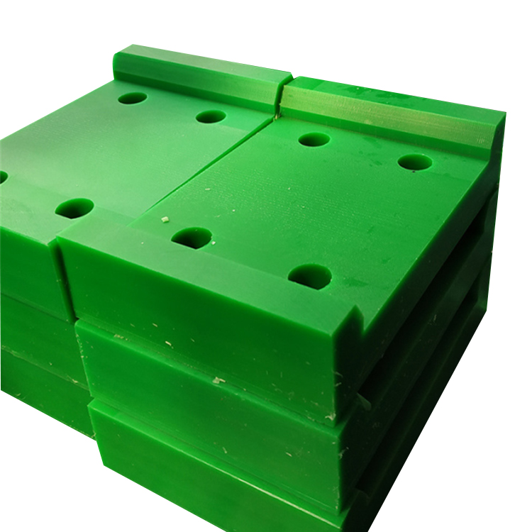 Wear Resistance UHMWPE material Cushion Block Green color 
